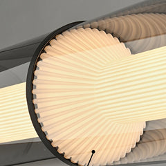 Modern Designer Modern LED Glass Linear Pendant Lamp