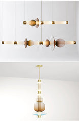 Designer Glass LED Pendant Lights