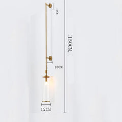 Long Pole Postmodern Minimalist Wall Lamp