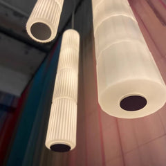 Long Stripe LED Glass Pendant Light