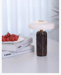 Rechargeable Marble Table Light with Touch Switch