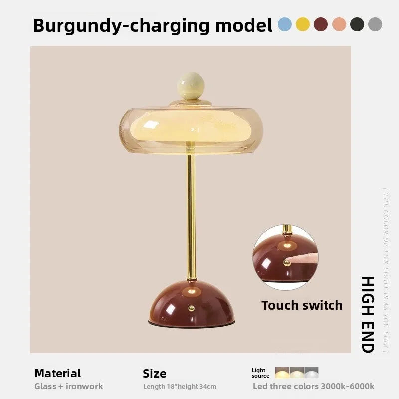 Modern Retro Colorful Table Lamp
