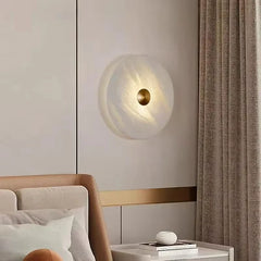 Luxury Spanish Natural Marble Wall Lamp