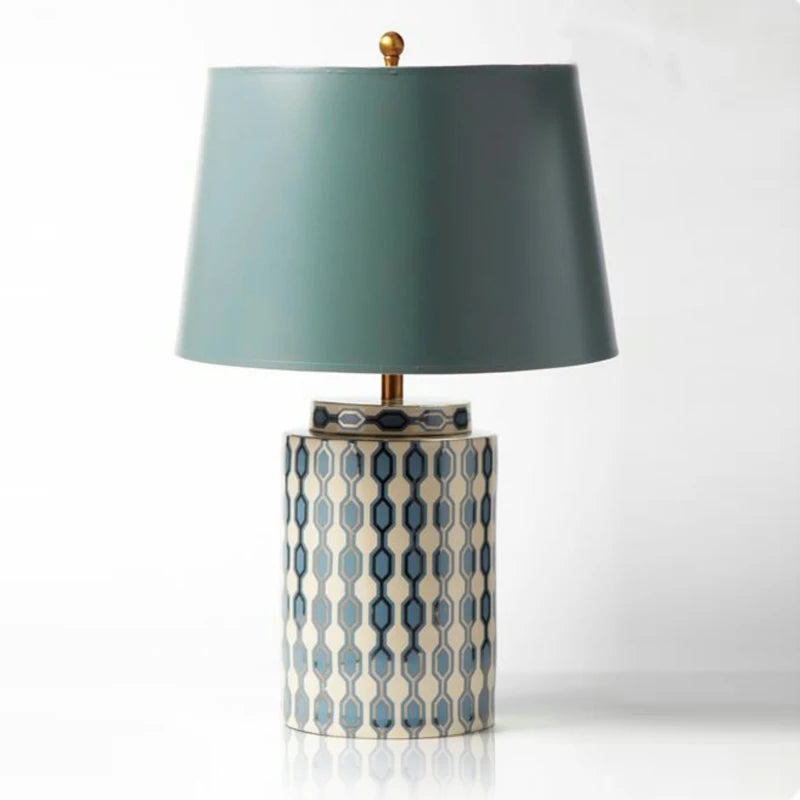 Pastoral Fashion Ceramic Table Lamp