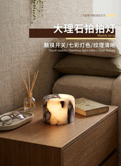 Natural Marble Wireless Charging  Night Light