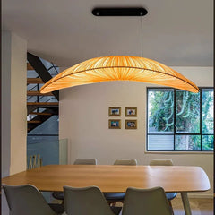 Nordic Minimalist Fabric Over sized Chandelier
