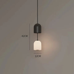 Italian Designer Style LED Glass Pendant Lights