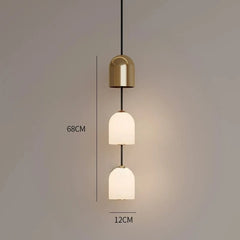 Italian Designer Style LED Glass Pendant Lights