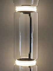 Modern Fine Glass Column Noctambule LED Floor Lamp