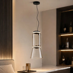 Italian Noctambule Fine Glass Pendant Light