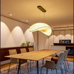 Nordic Minimalist Fabric Over sized Chandelier