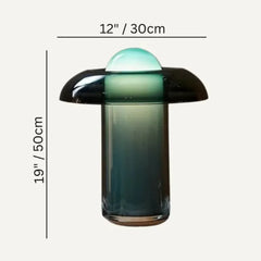 Nordic Minimalist Post-modern Luxury Glass Table Lamp