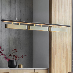 Modern Minimalist LED Strip  Chandeliers