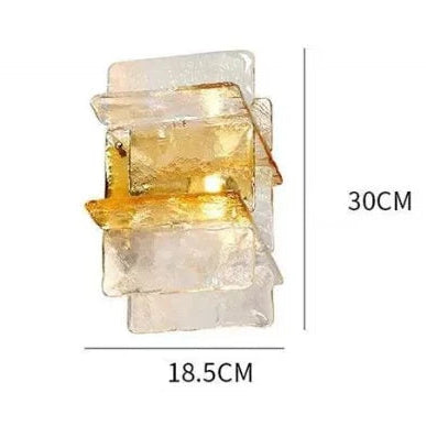 Italian Designer Style Handmade Glass Wall Lamp