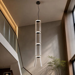 Italian Noctambule Fine Glass Pendant Light