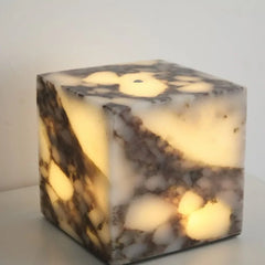 Modern Novelty Natural Stone Night Lamp - Battery Operated