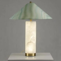Nordic Cylindrical Marble  Base LED Table Lamp