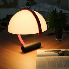 Italian Style Minimalist Dome Glass Table Lamp