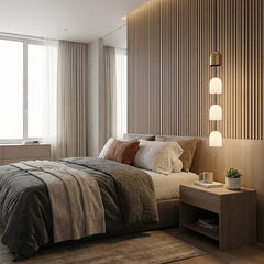 Italian Designer Style LED Glass Pendant Lights