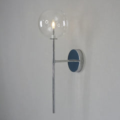 Nordic Long Wall Lamp Clear Glass Ball Wall Lamp