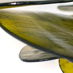 Lotus Leaf Murano Glass Chandelier