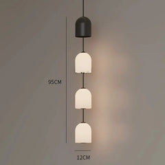 Italian Designer Style LED Glass Pendant Lights