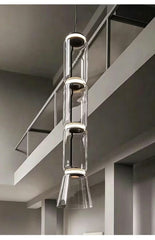 Italian Noctambule Fine Glass Pendant Light