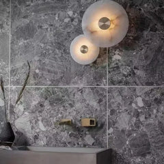 Luxury Spanish Natural Marble Wall Lamp