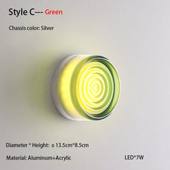 Nordic Simple Acrylic Wall Light Waterproof