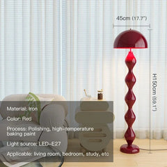 Nordic Creative Colorful Mushroom Floor Lamp